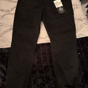 New women's black pants size 16